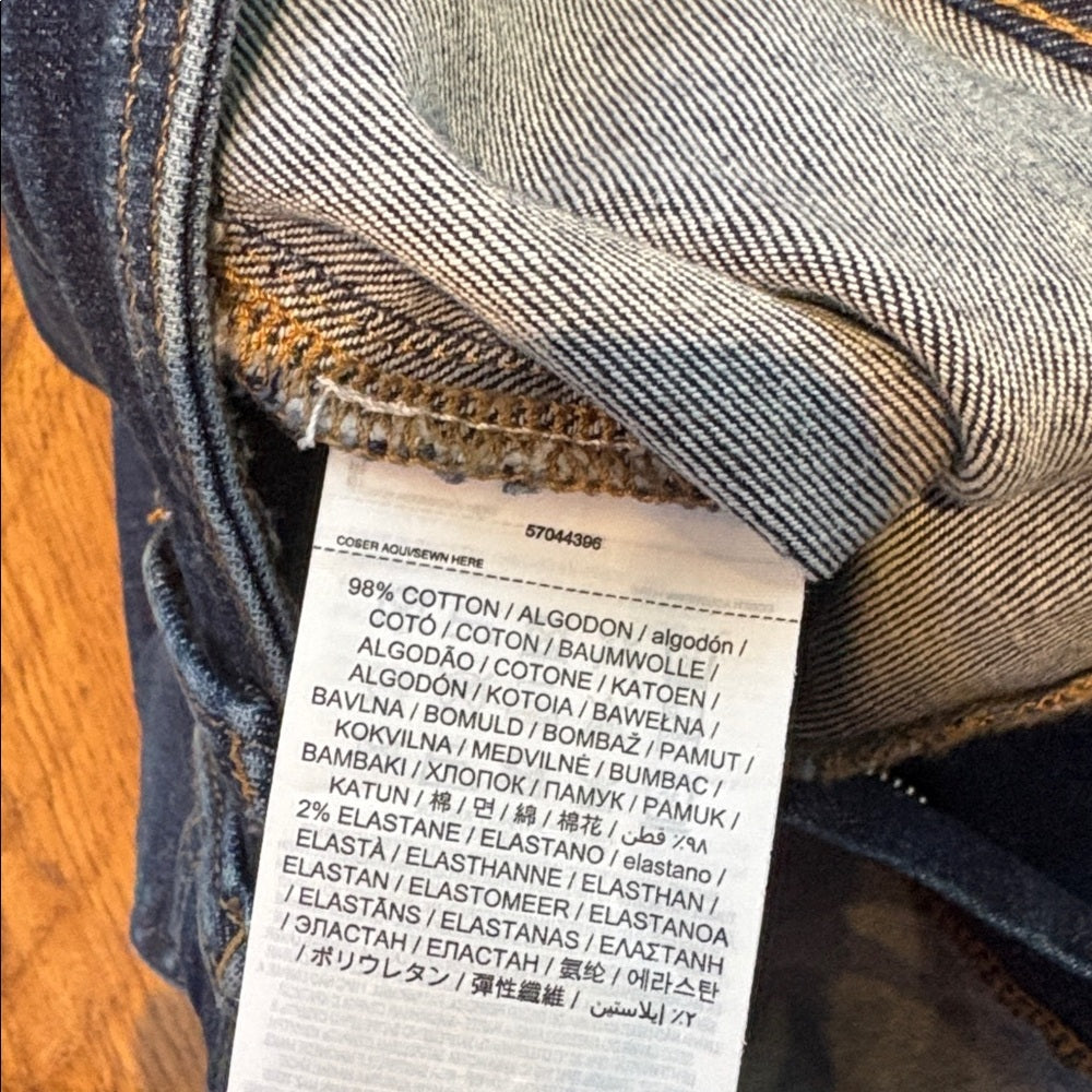 MNG Woman’s Dark Blue Catherine Jeans Size US 2