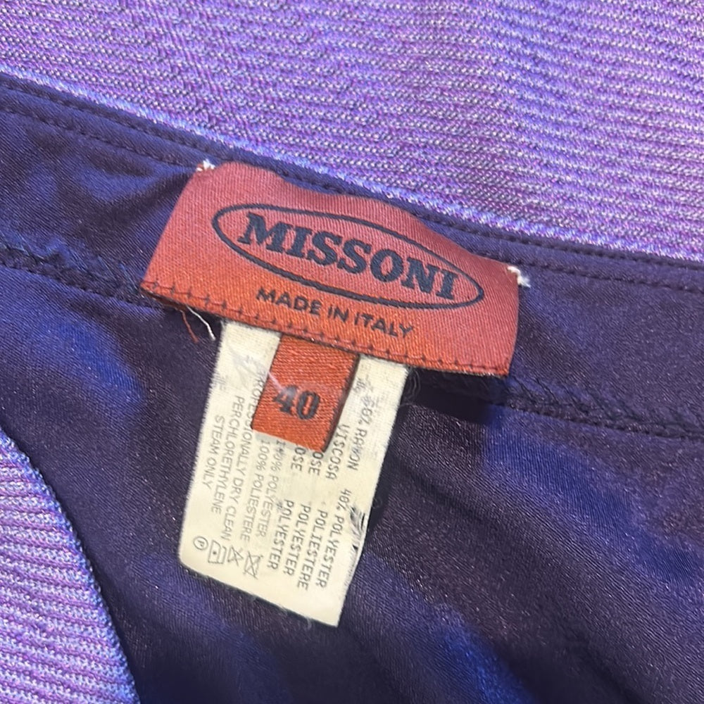 Missoni Women’s Purple Midi Skirt Size 40 (US Small)