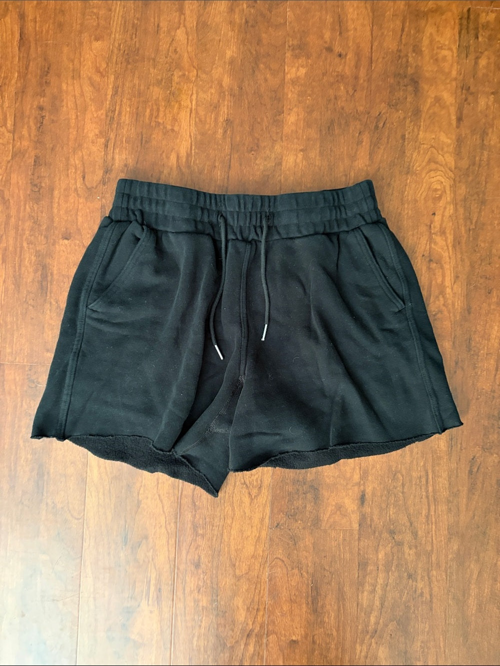 Abercrombie and Fitch Women’s Black Drawstring Lounge Shorts Size S