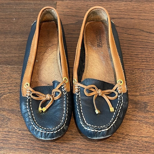 Sperry Women’s Driving Navy Shoes Size 7.5
