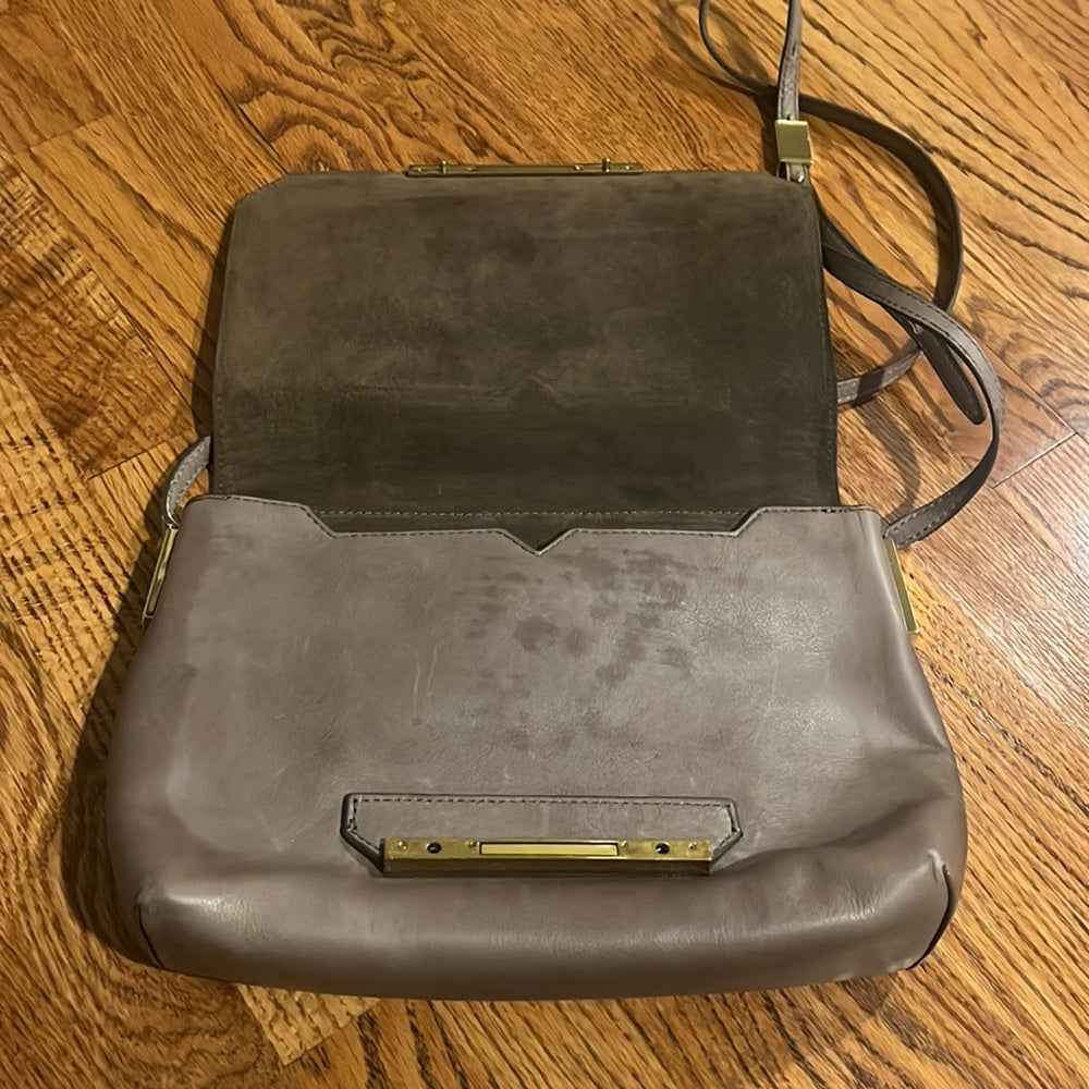 J Crew Woman’s Grey Crossbody Bag