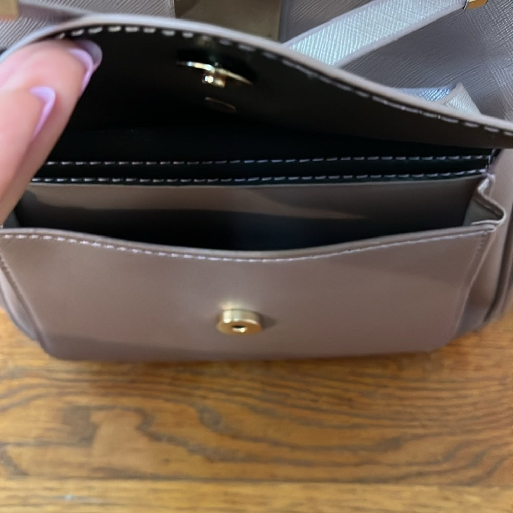 Women’s Purple Backpack With Matching Makeup Bag