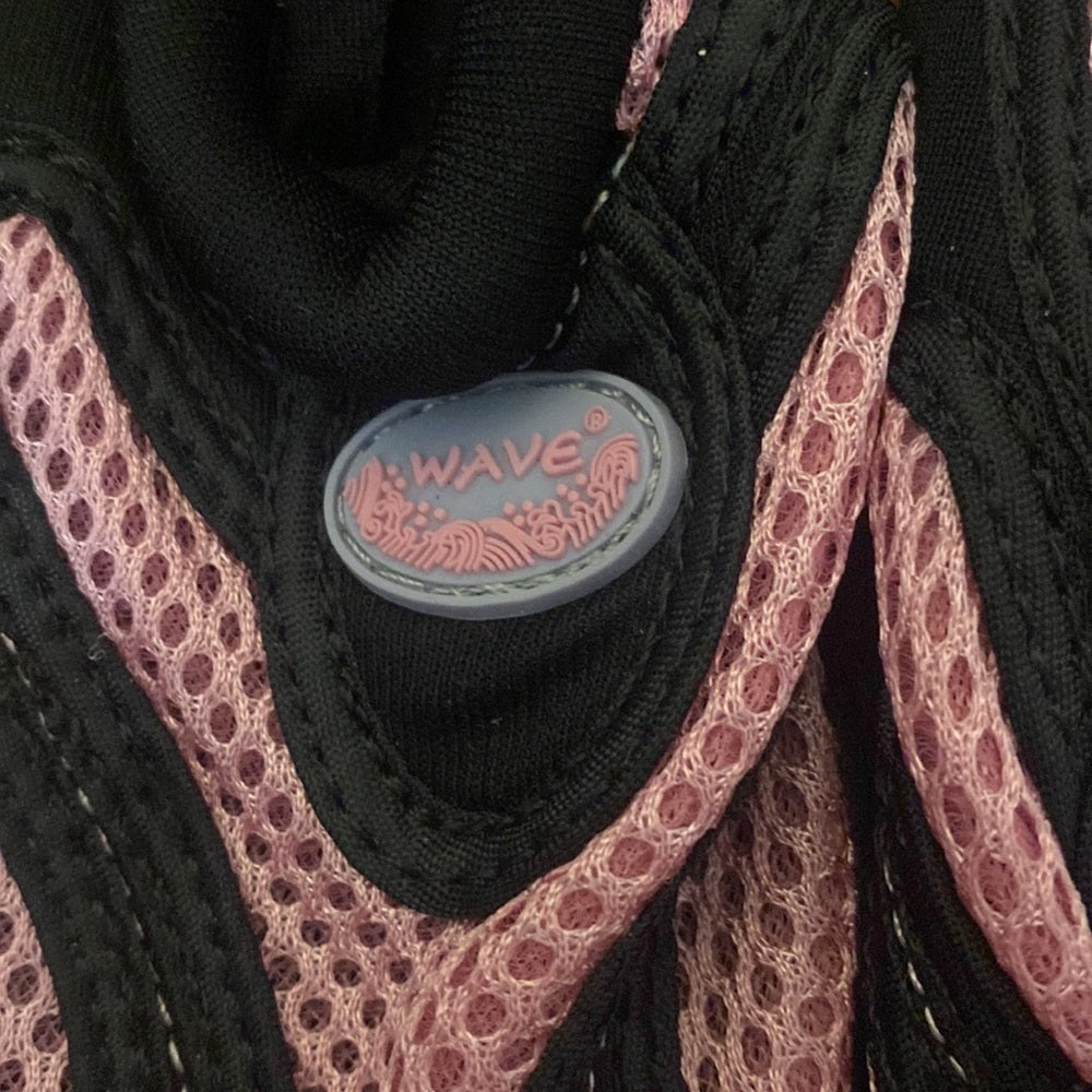 Wave Girl’s Pink And Black Water Shoes Size 11