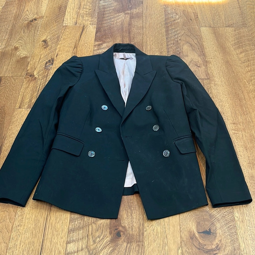 Tailored Rebecca Taylor Woman’s Black Blazer Size 2