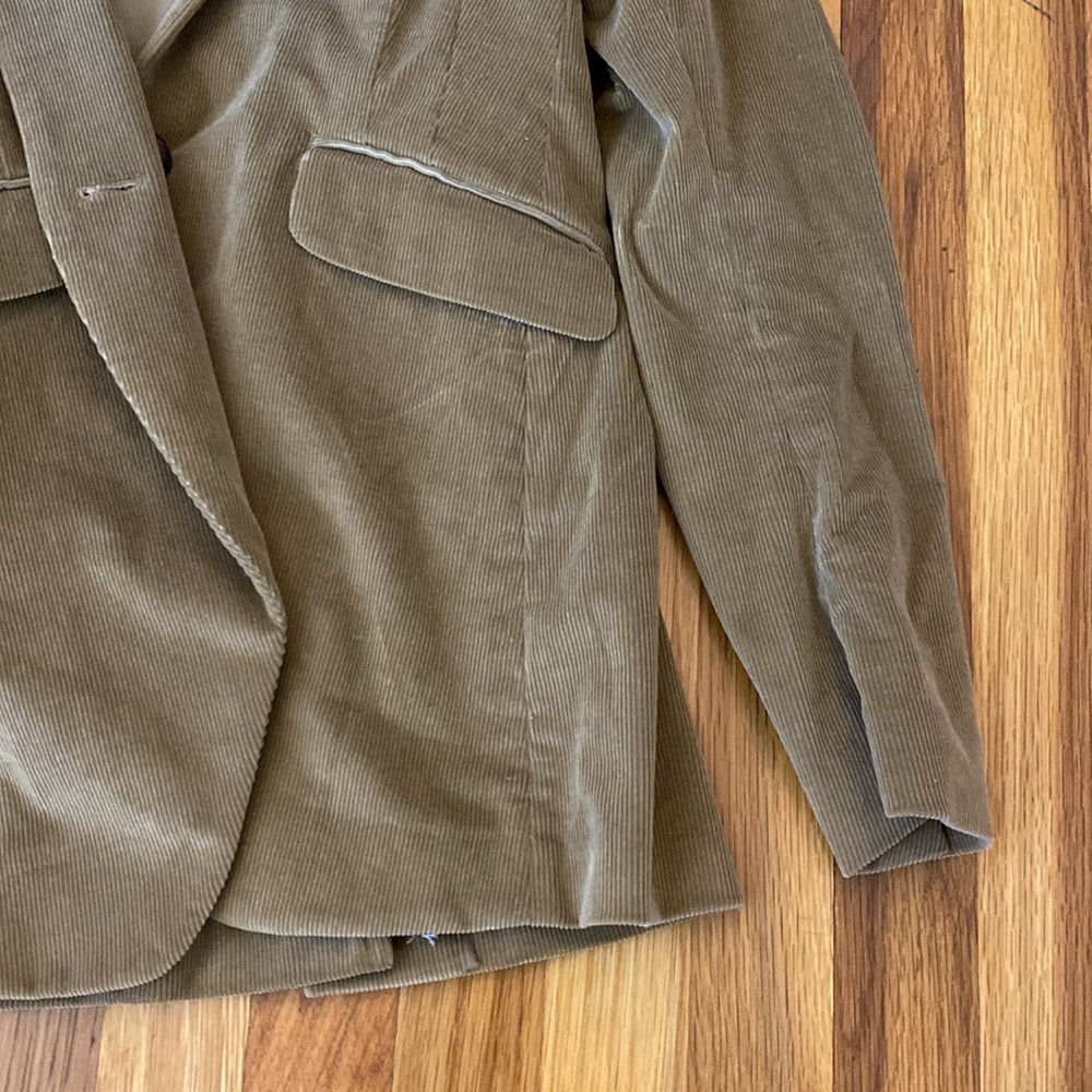 Theory Women’s Brown Corduroy Jacket Size 4