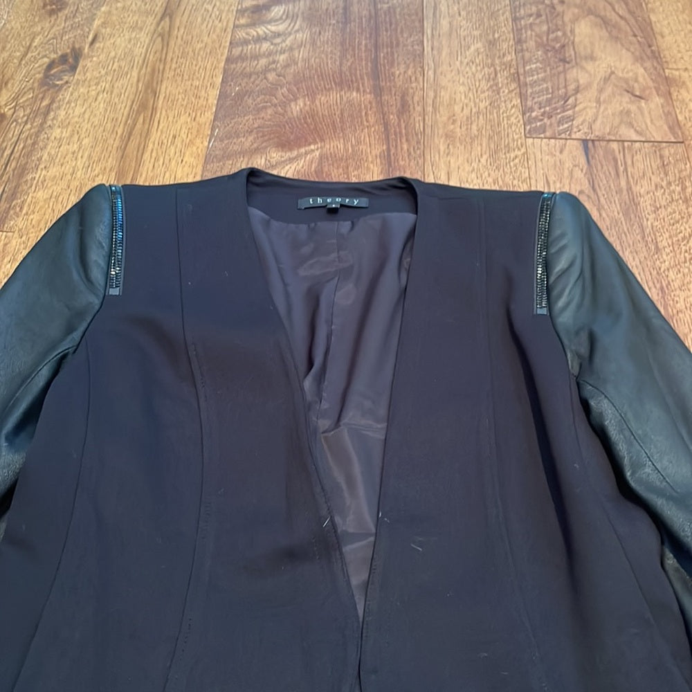Theory Woman’s Black Jacket Size S
