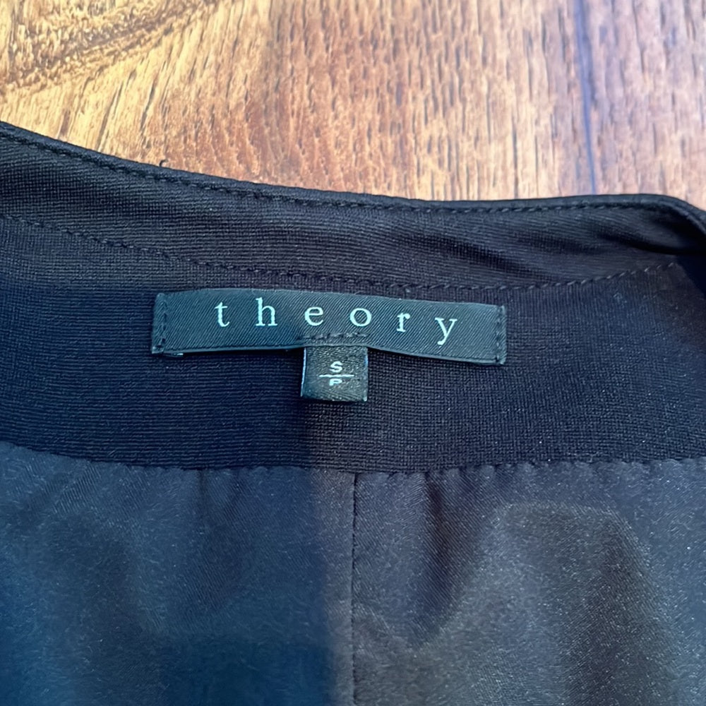 Theory Woman’s Black Jacket Size S