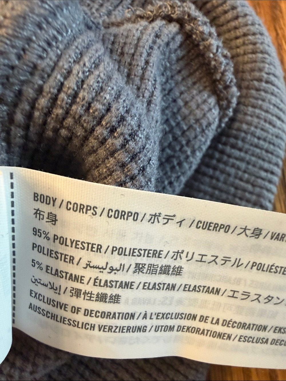 abercrombie kids Light Blue Waffle Knit Hooded Sweater Size 11/12
