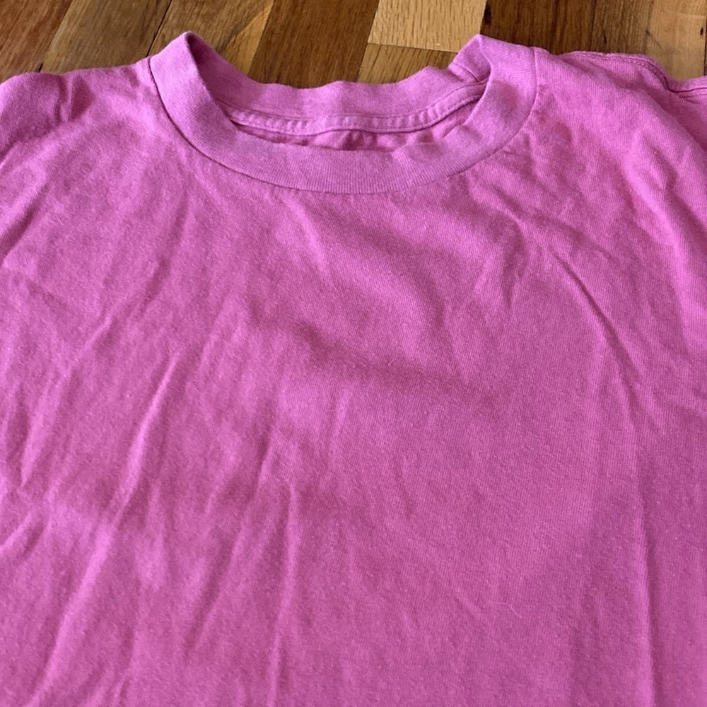 Abercrombie & Fitch Men’s Pink T-Shirt Size L