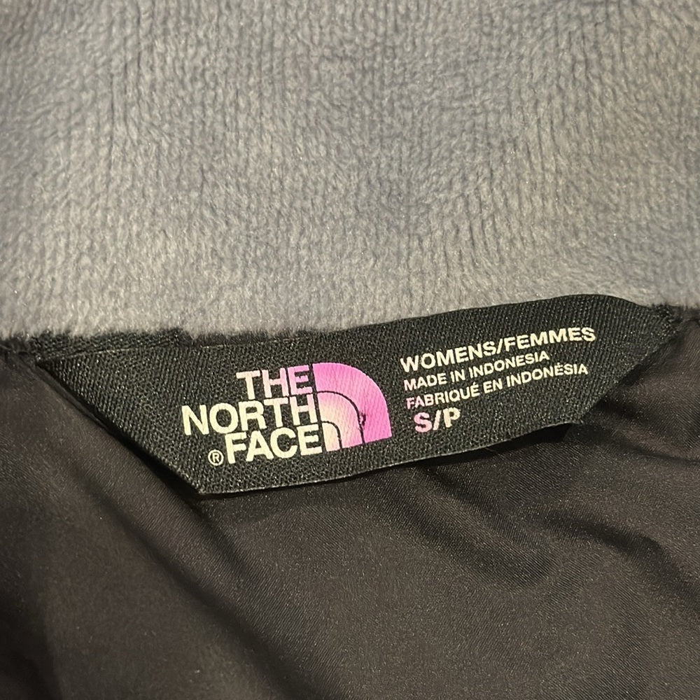 North Face Women’s Jacket Grey and Black Size Small