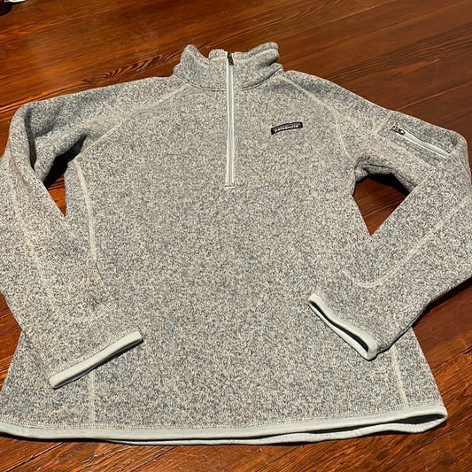 Patagonia Women’s Blue Quarter Zip Jacket Size M