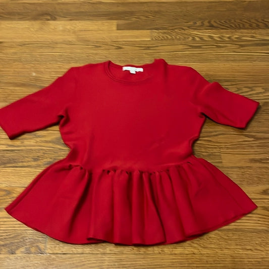 Johnathan Simkhai Women’s Red Top Size Large