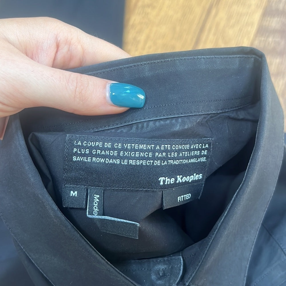The Kooples Men’s Black Shirt Size M
