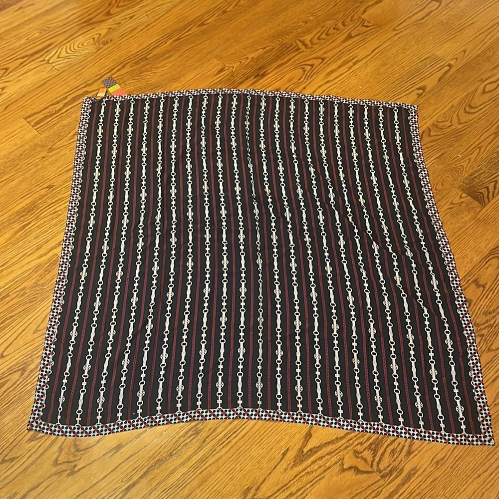 NWT Tory Burch Silk T-Belt Scarf