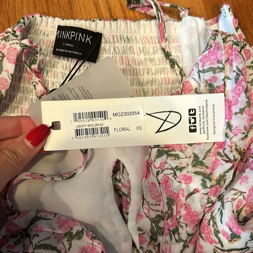 NWT Minkpink Women’s Dress Size Extra Small
