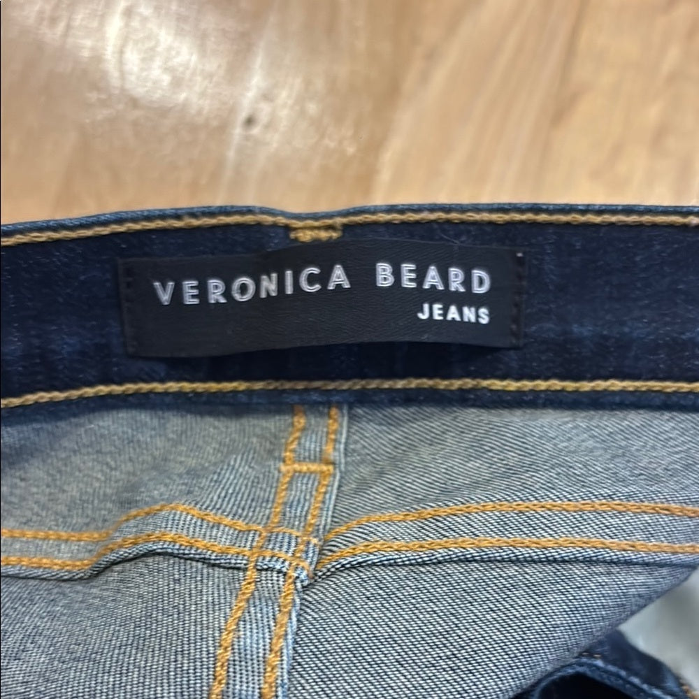 Veronica Beard Women’s Debby 10’inch Skinny Blue Jeans Size 25