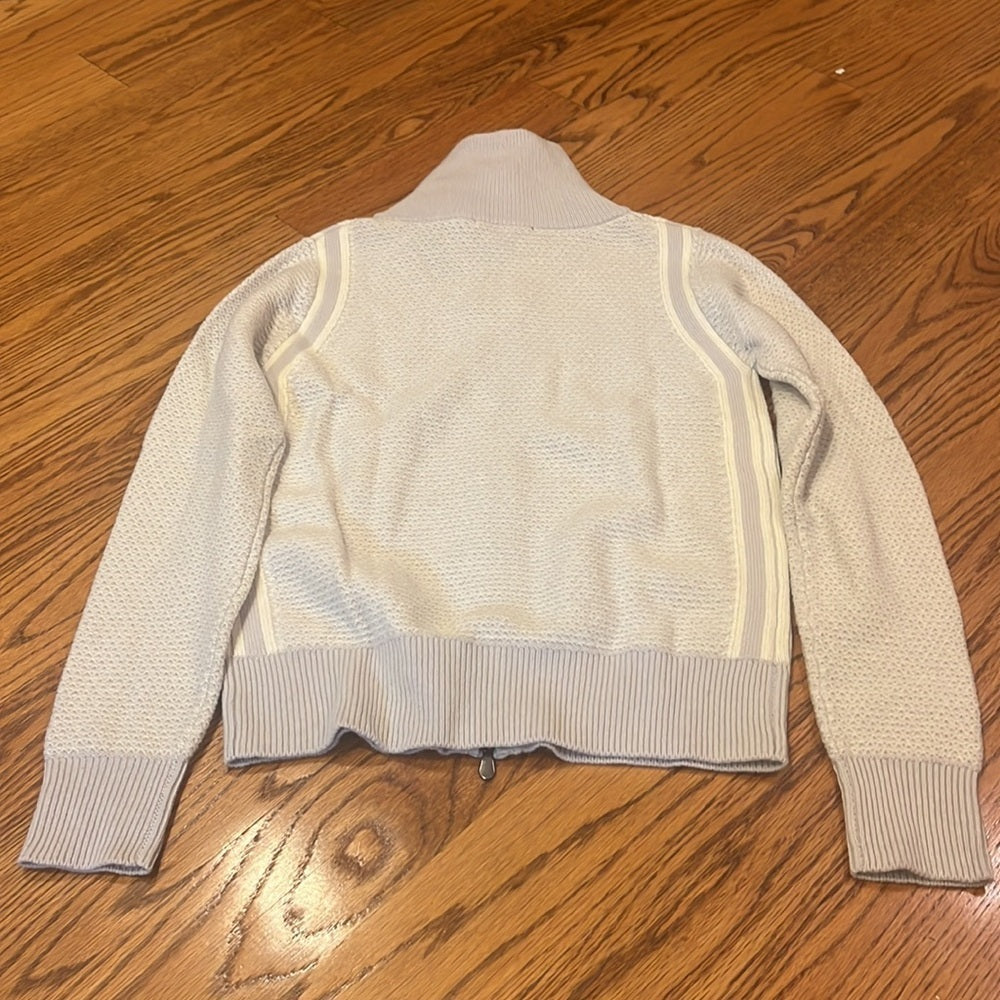 NWT Raffi Woman’s Zip-up Grey Sweater Size S