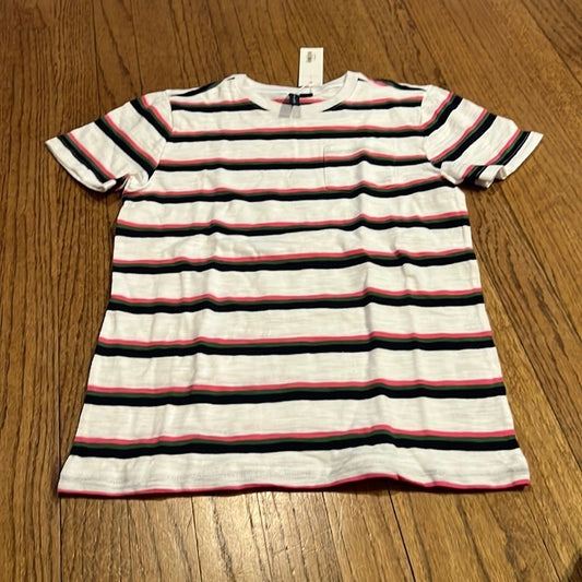 NWT Janie and Jack Girls Short Sleeve T-Shirt White, Blue, Green, Pink Size 12