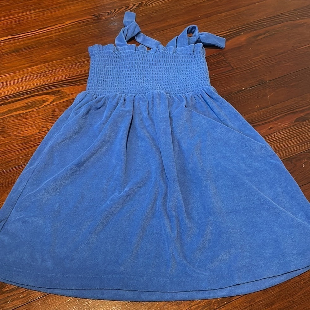 NWT Crewcuts Kid’s Blue Terrycloth Dress Size 8
