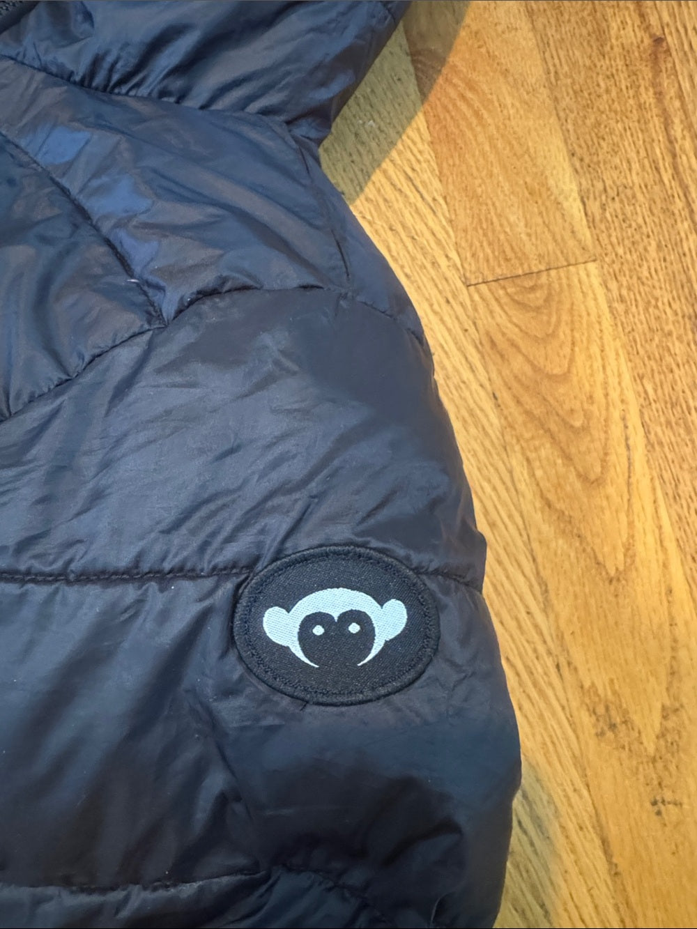 Appaman Kids Black Hooded Puffer Jacket Size 12