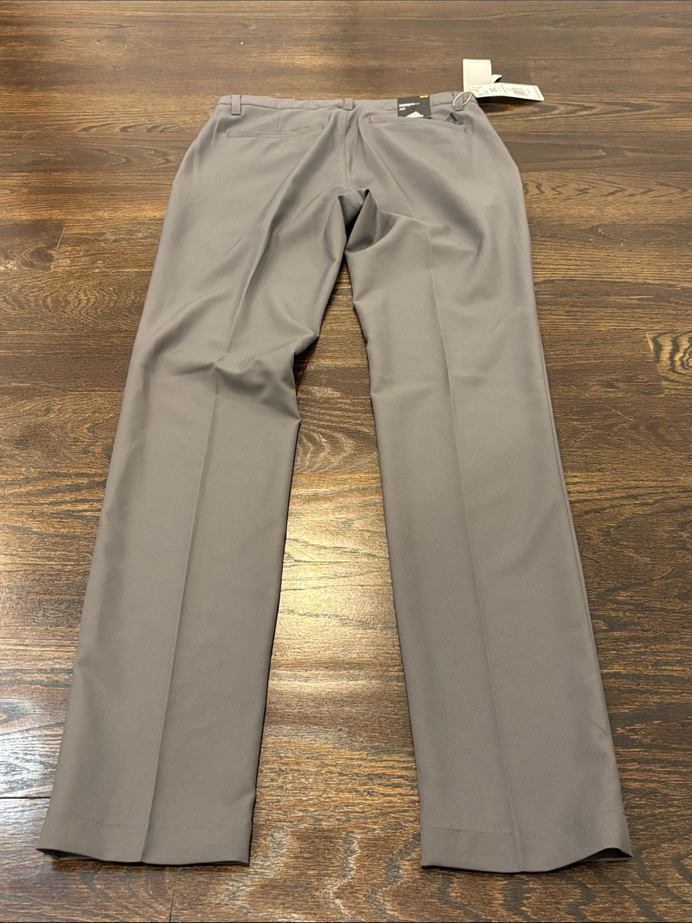 NWT Adidas Men's Light Gray Chino-Style Pants Size 28x32