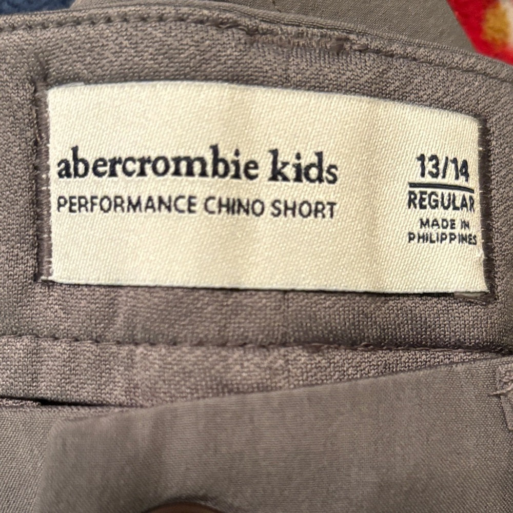Abercrombie Kids Grey Boys Dress Shorts Size 13/14