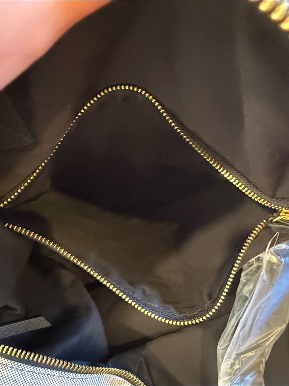 Vineyard Vines Gray and Black Canvas Duffel Bag One Size