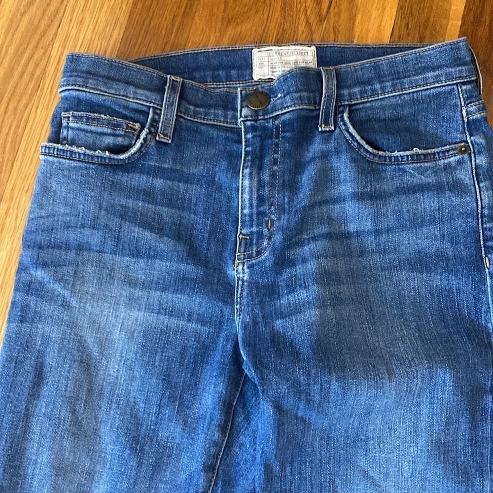 Current/Elliot Women’s Blue The Kick Jeans Size 27