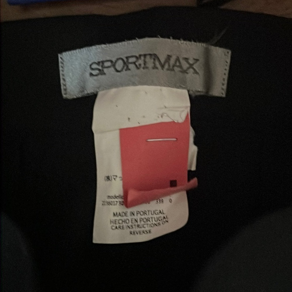 SportMax Women’s Black Pants Size 26