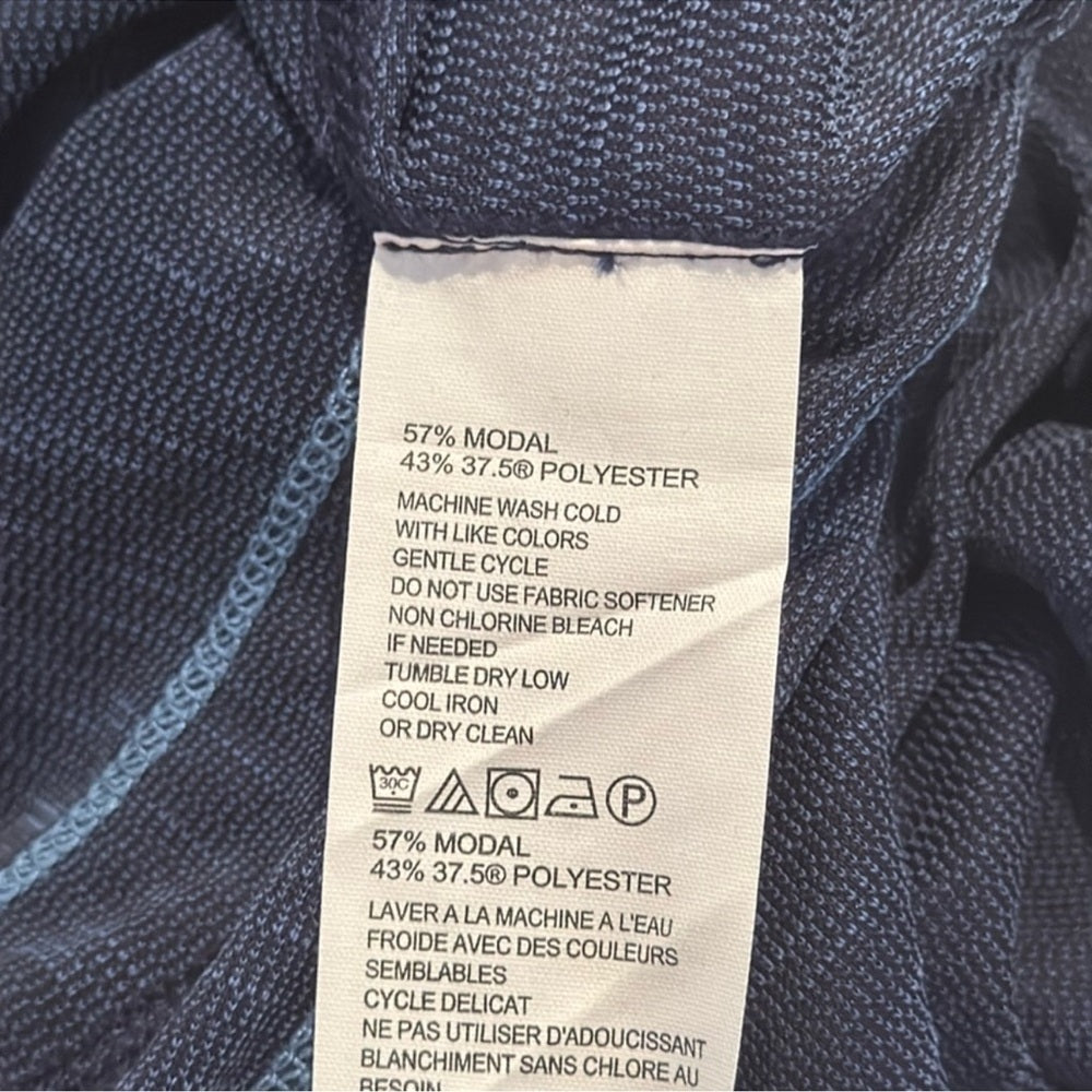 NWT Tommy Bahama Men’s Blue Reversible Long Sleeve Size Small