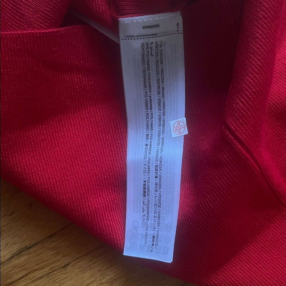 Mango Red Tank Top Women Size Small