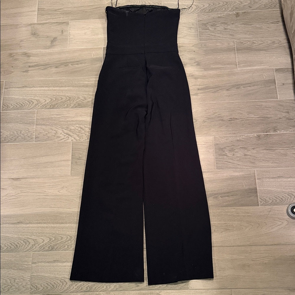 Generation Love Women’s Black Strapless Jumpsuit Size 0