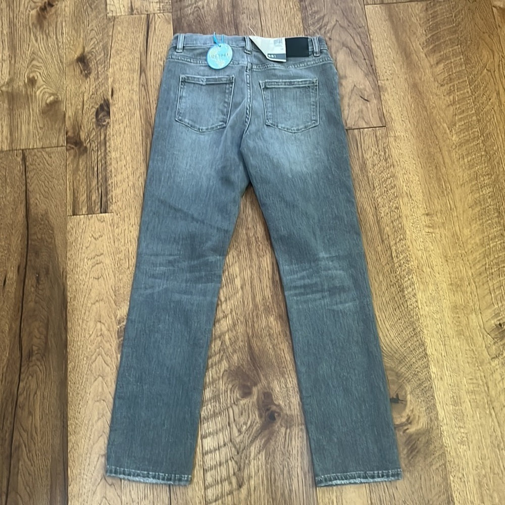 NWT DL1961 Girl’s Grey Brady Slim Jeans Size 12