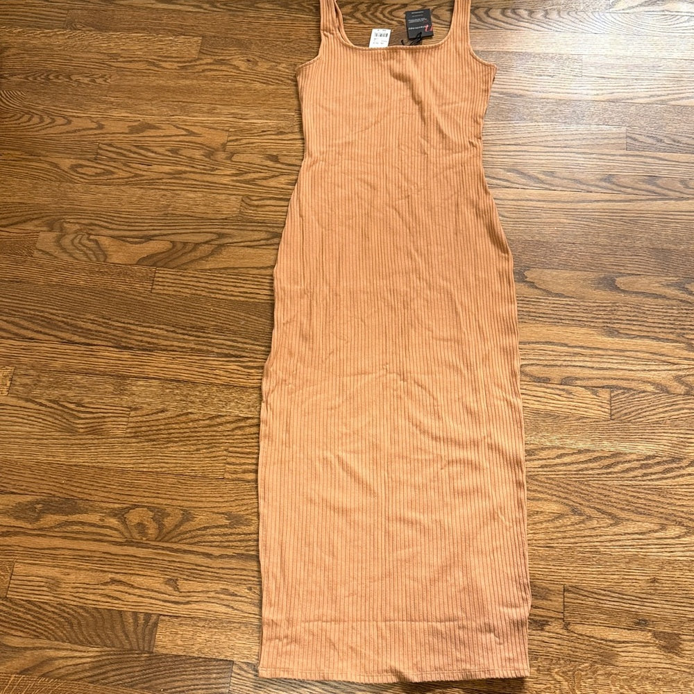 NWT n:PHILANTHROPY Tan Midi Dress Size Medium