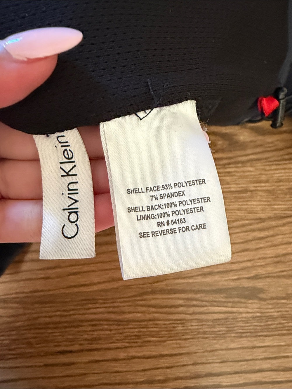 Calvin Klein Men's Black Performance Jacket Size XL