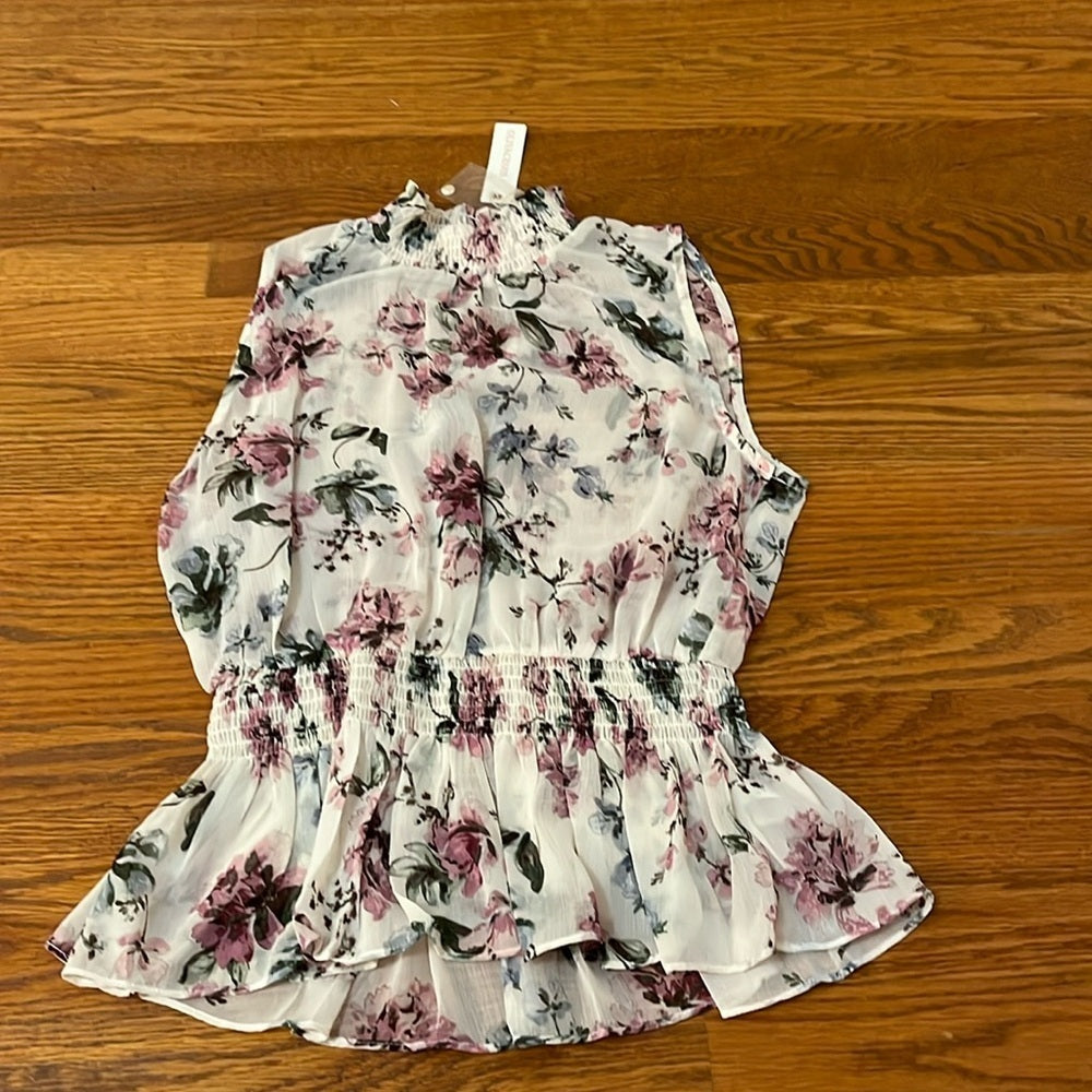 NWT Olivaceous Women’s Floral Blouse Size Large
