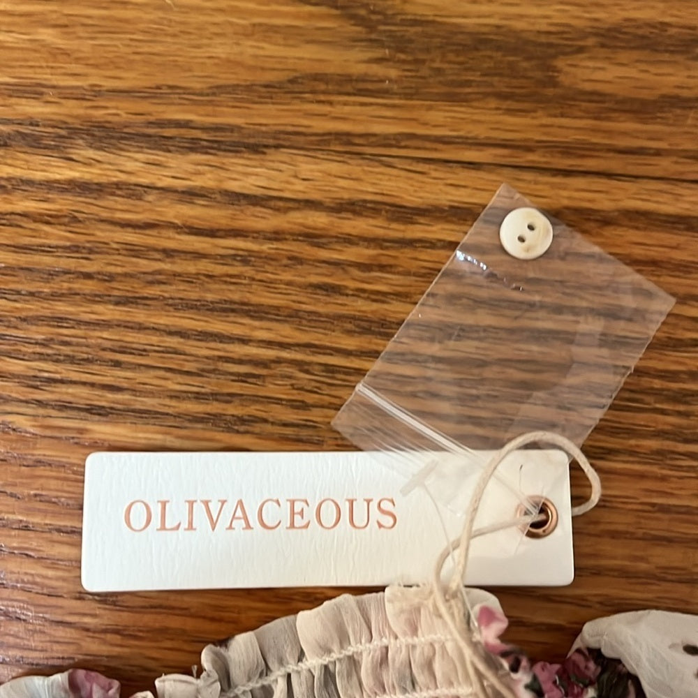 NWT Olivaceous Women’s Floral Blouse Size Large