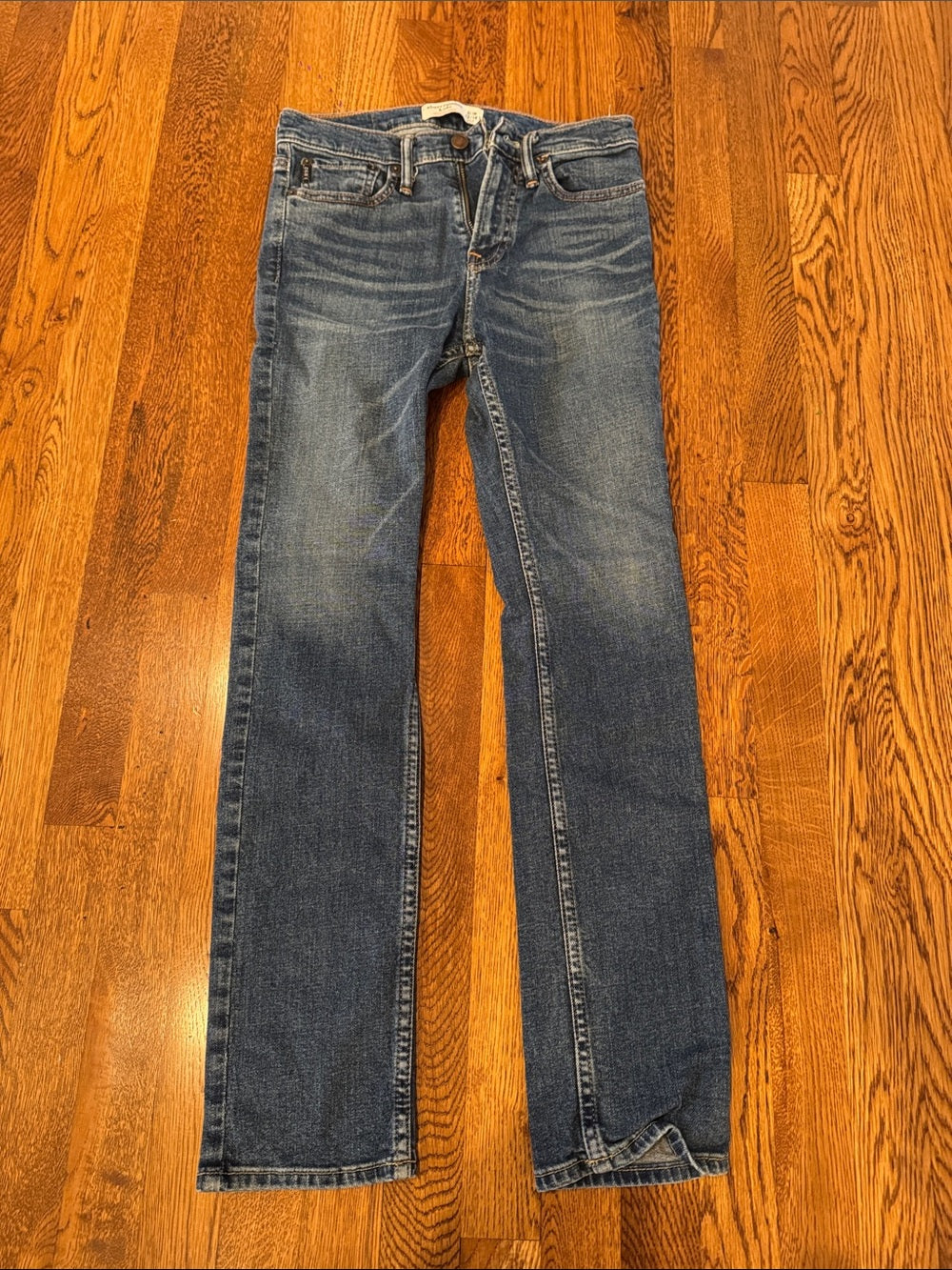 Abercrombie Kids Dark Wash Slim Fit Jeans Size 13/14