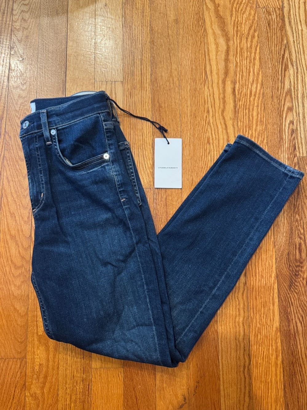 NWT Citizens Of Humanity Women’s Isola Dark Wash Skinny Jeans Size 24