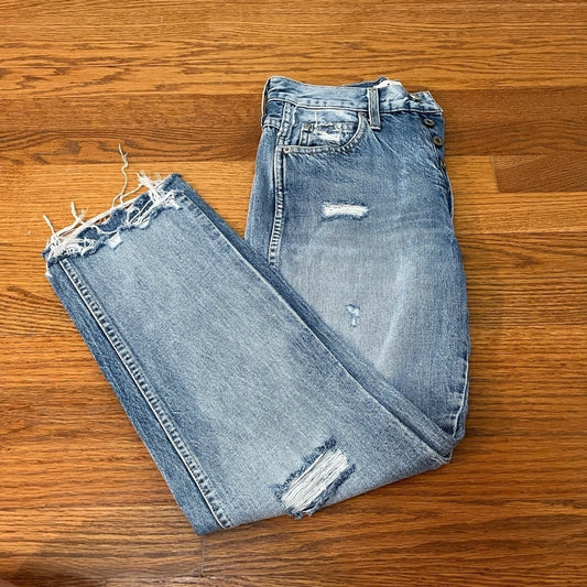 AMO Women’s Blue Loverboy Jeans Size 25