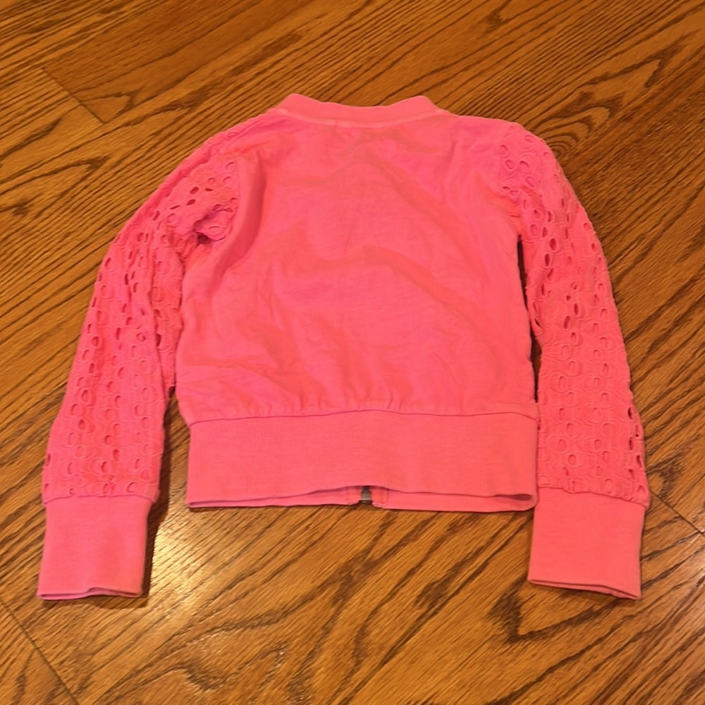 Nono Girl’s Pink Zip Up Jacket Size 5