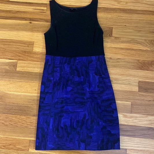 Theory Women’s Black and Blue Dress Size 0