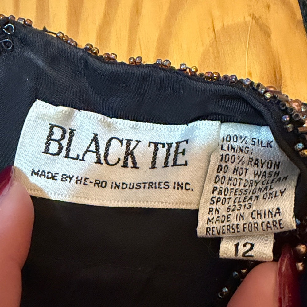 Black Tie Women’s Black Dress Size 12