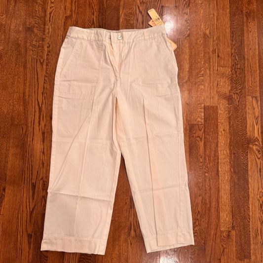 NWT Tommy Bahama Tan Cargo Pants Size 8