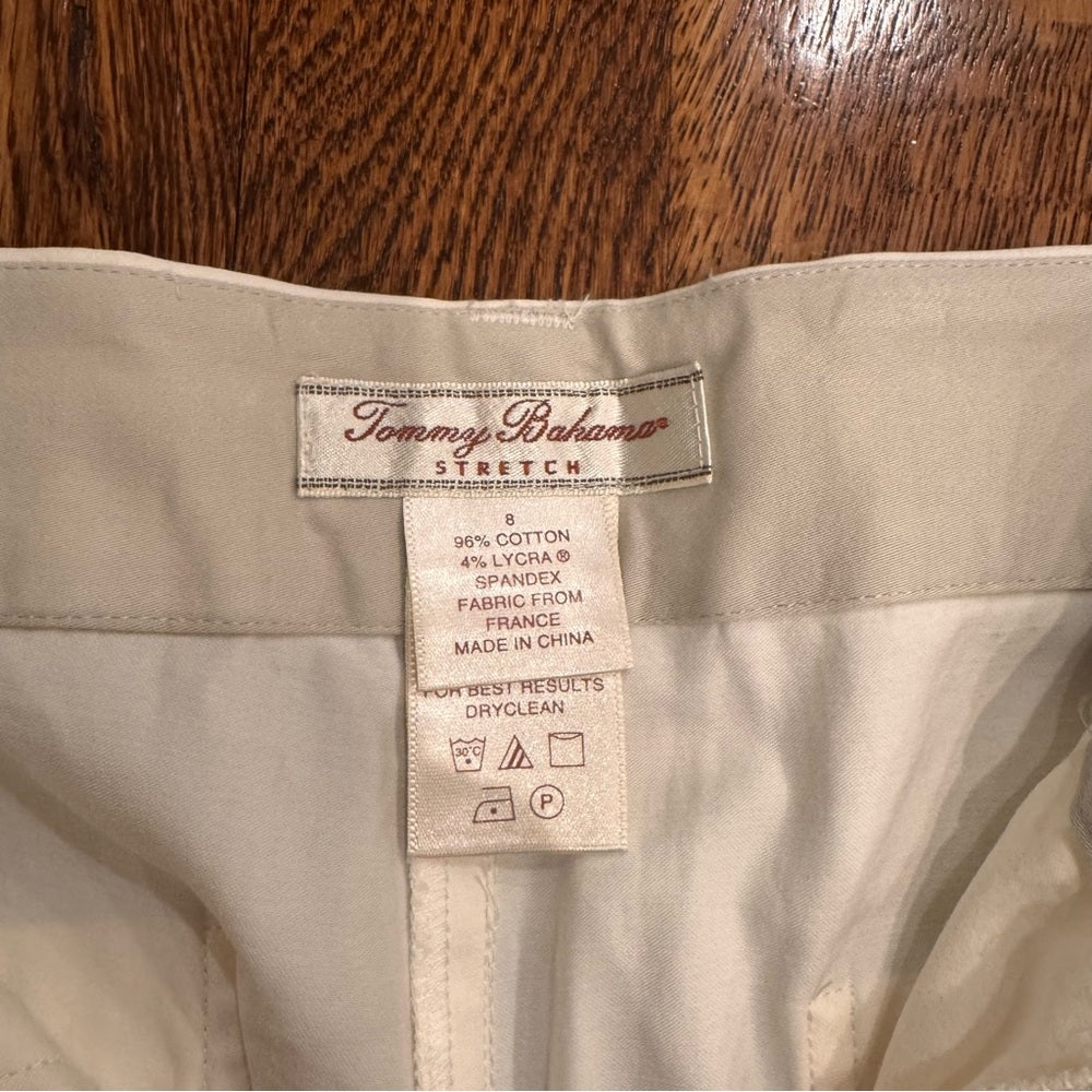 NWT Tommy Bahama Tan Cargo Pants Size 8