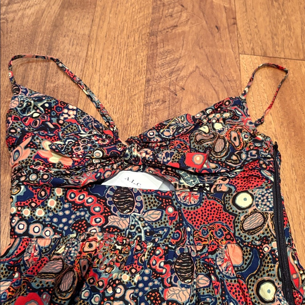 NWT A.L.C Woman’s Multi Dani Dress Size 0
