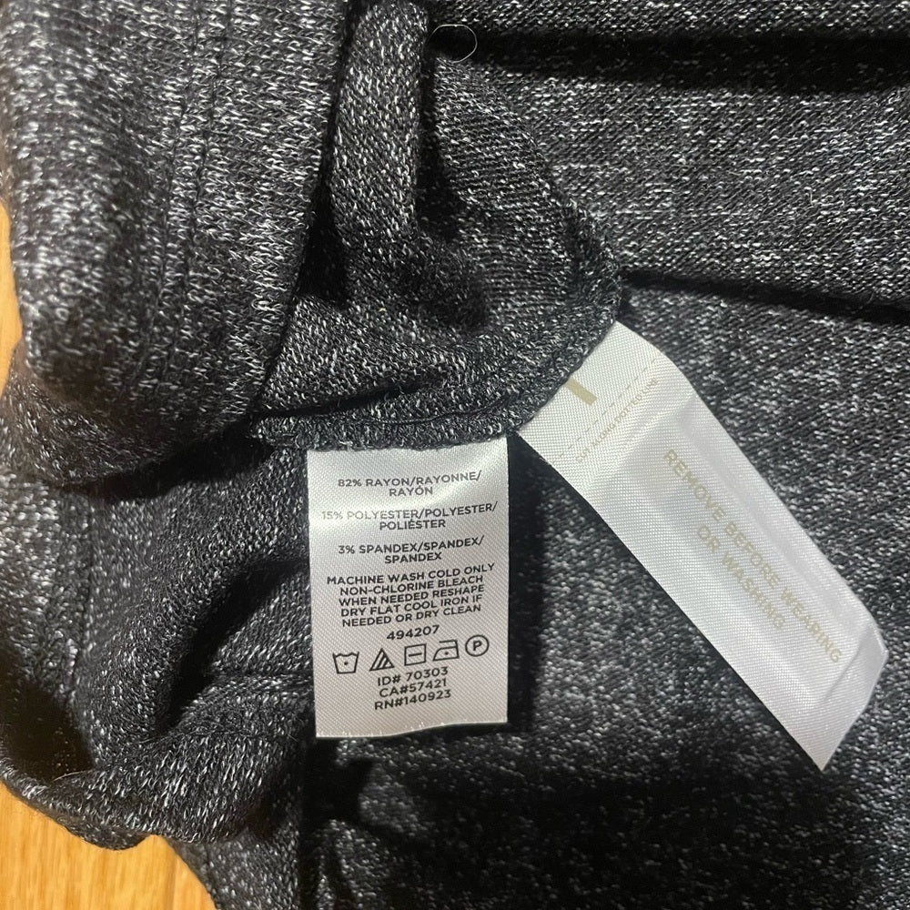 NWT Loft Grey Maxi Sleeveless Dress Size Small