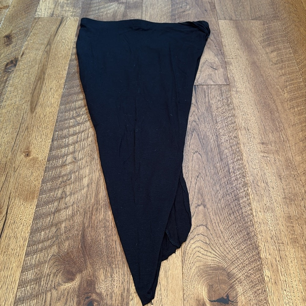 Helmut Lang Woman’s Black Asymmetrical Skirt Size M