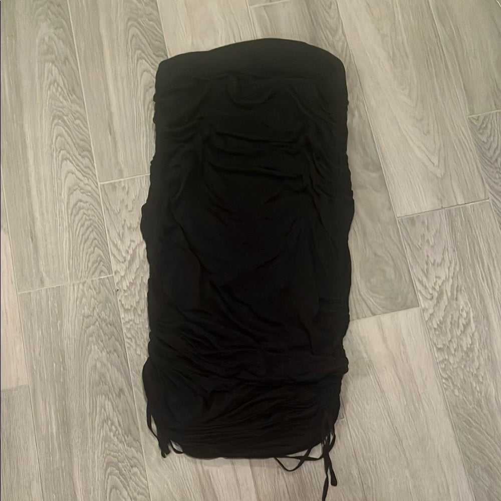 All Saints Women’s Black Strapless Dress Size: 8