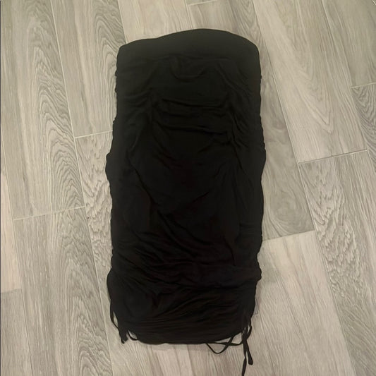 All Saints Women’s Black Strapless Dress Size: 8